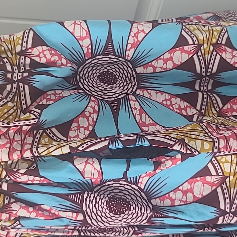 African Print Skirt - Picture 6 of 9